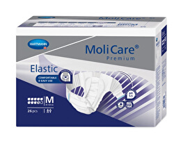 MoliCare® Premium Elastic 9 kapek vel. M savost 3521 ml 26 ks