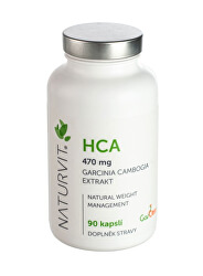 Natu rvit Garcinia cambogia 470 mg 90 kapslí