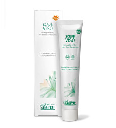 Scrub a pleťová maska se zeleným jílem 75 ml