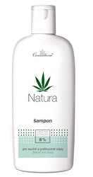 Cannaderm Natura šampon na suché poškozené vlasy 200 ml