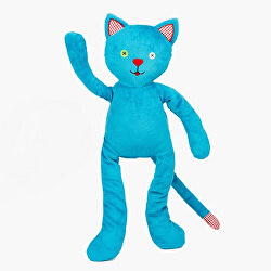 Cherry Belly - meleg puha játék kék macska