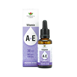 Vitamíny A + E v kapkách 30 ml