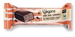Čokoládová tyčinka s karamelem, Bio 35 g