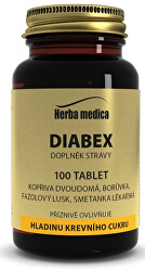 Diabex 50g - hladina krvného cukru 100 tabliet
