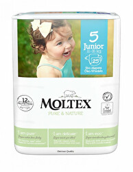 Plienky Moltex Pure & Natu re Junior 11-16 kg (25 ks)