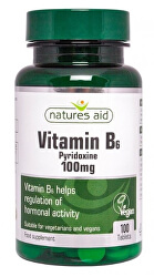 Vitamín B6 - 100 mg (pyridoxín) 100 tabliet