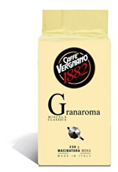 Káva mletá Vergnano Granaroma 250 g vacuum