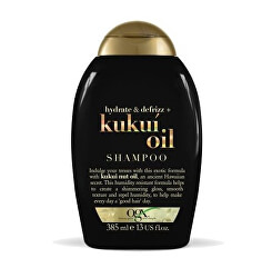 Șampon hidratant împotriva despicării cu ulei de kukui 385 ml