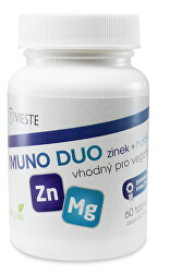 Imuno Duo zinok + horčík 60 tablet