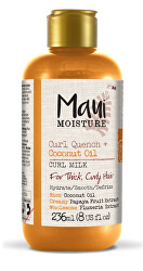 MAUI vlasové mlieko pre husté kučeravé vlasy + kokos. olej 236 ml