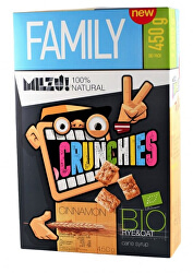 BIO Cereální obdélníčky se skořicí 450 g
