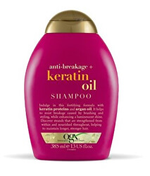 Šampón proti lámaniu vlasov keratínový olej 385 ml