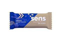 SENS Serious Protein tyčinka s cvrčky múkou - Arašidové maslo & Škorica 60 g