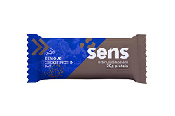SENS Serious Protein tyčinka s cvrččí moukou - Hořké kakao & Sezam 60 g