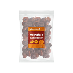 Meruňky sušené nesířené 1000 g