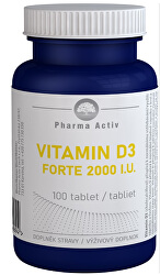 Vitamin D3 Forte 2000 I.U. 100 tbl.