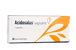 ACIDOSALUS® Vaginalete 7 čípků