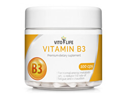 Niacin (Vitamín B3) 460 mg, 100 tobolek
