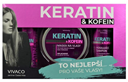 Darčeková kazeta keratín a kofeín