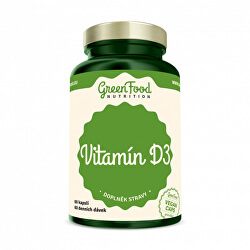 Nutrition Vitamin D3 60 kapslí