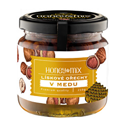 Lískové ořechy v medu 250 g