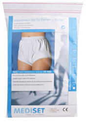 Inkontinenční pánské kalhotky s aboslutně nepropustnou, málo hlučnou a velmi měkkou PU - membránou