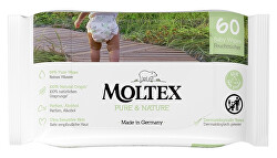 ÖKO vízalapú nedves törlőkendő Moltex Pure & Nature  60 db