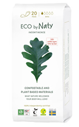 Dámské ECO inkontinenční vložky Naty - mini (20 ks)