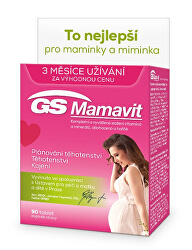 SLEVA - GS Mamavit 90 tablet - poškozená krabička