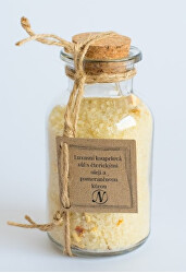Luxusní koupelová sůl s éterickými oleji a pomerančovou kůrou 300 g
