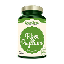 Nutrition Vláknina Psyllium 96 kapslí
