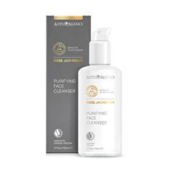 Čistící gel na obličej růže a jasmín 150 ml