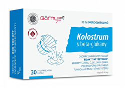 Kolostrum s beta-glukany 30 kapslí