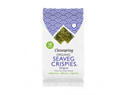 Seaveg Crispies – Křupky z mořské řasy Nori solené BIO 4 g