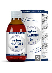 Melatonin B6 120 ml + DÁREK škraboška na spaní