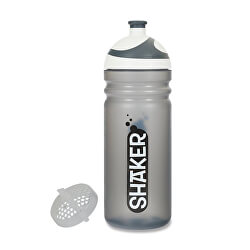 Zdravá fľaša SHAKER biely 0,7 l