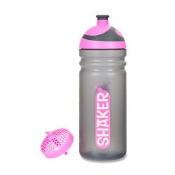 Zdravá fľaša SHAKER ružový 0,7 l