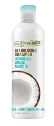 Get Drenched šampon - kokosové mléko, vitamín E a mandlový olej 355 ml