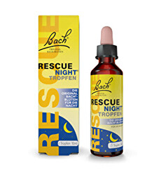 Rescue® Night kvapky na spanie s obs. alkoholu 10 ml