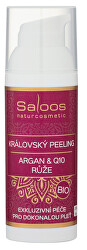 BIO Královský peeling Argan & Q10 - Růže 50 ml