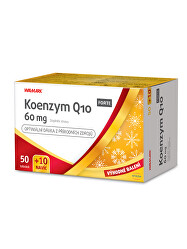 Koenzým Q10 60 mg FORTE 50+10 kapsúl NAVYŠE
