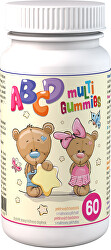ABCD Multi Gummies 60 pektínových cukríkov -ZĽAVA - KRÁTKA EXPIRÁCIA - 31. 3. 2023