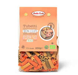 Bezlepkové těstoviny Tubetti 3 lusky BIO 250 g
