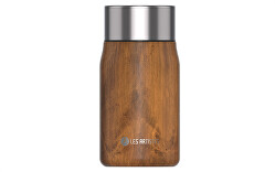 Termoska na jídlo se lžící Wood A-2315 700 ml