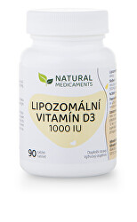 Lipozomální vitamín D3 1000 IU 90 tablet
