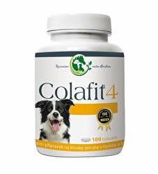 SLEVA - Colafit 4 černá a bílá srst 50 tobolek