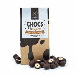 Chocs Lískové ořechy v 70% hořké čokoládě 200 g