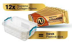 Proteinové tyčinky slaný karamel 12 ks v dóze
