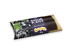 Ovocné plátky jablko - černý rybíz 20 g