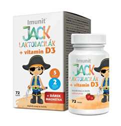Imunit Jack Laktobacilák + vitamín D3